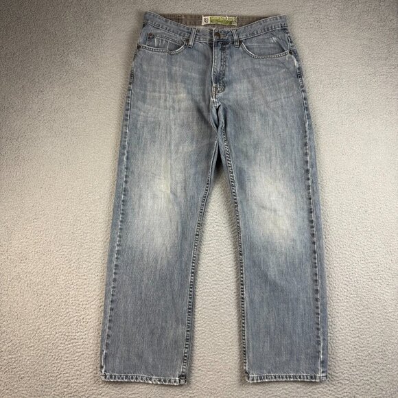 Lee Other - LEE Dungarees Jeans 33x32 Blue Loose Straight Fit Baggy Classic Cotton American